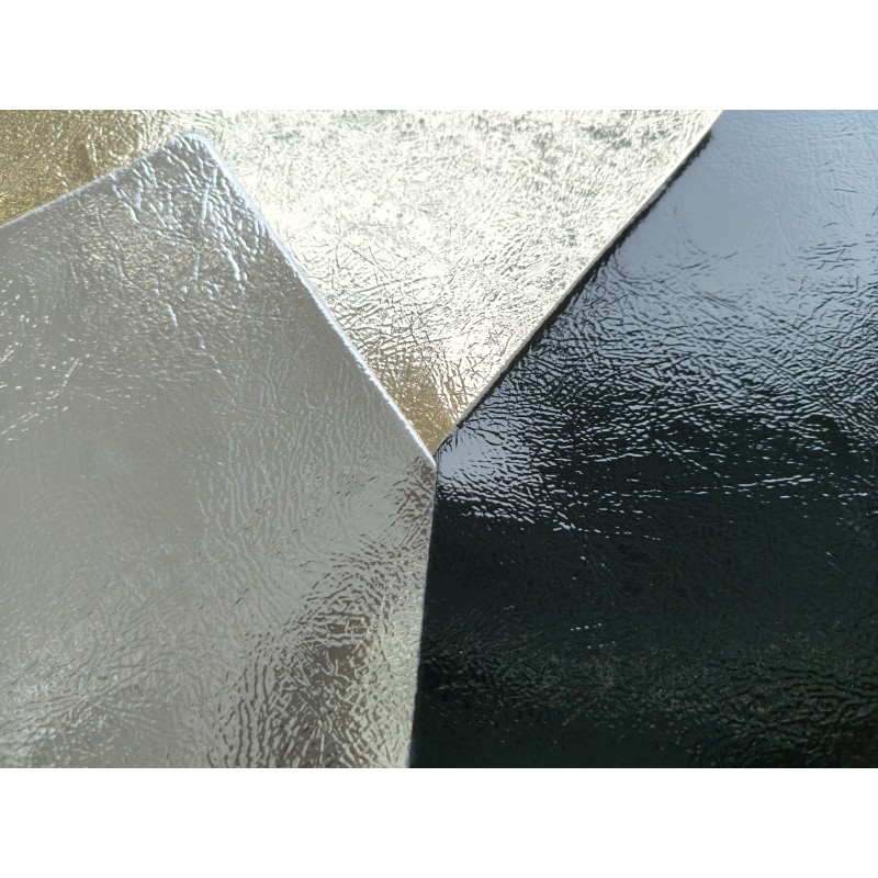 Sythetic PU Metallic Leather Faux  Foil Leather High Quality Artificial Leather for Bags and Shoes 