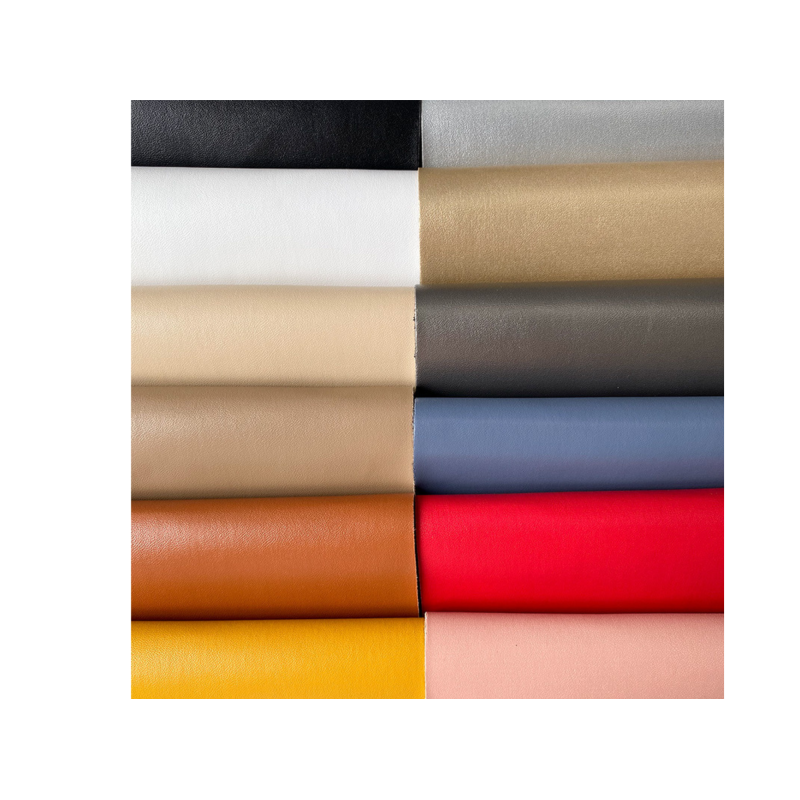 Sythetic PU Leather NAPPA Faux Leather High Quality Artificial Leather for Bags and Shoes 