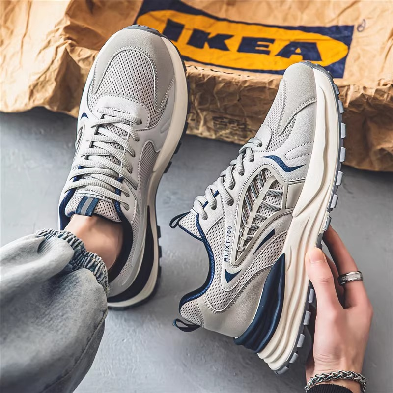  New Fashionable Breathable Sports Men's Shoes Trendy Casual Shoes Sports Shoes 
