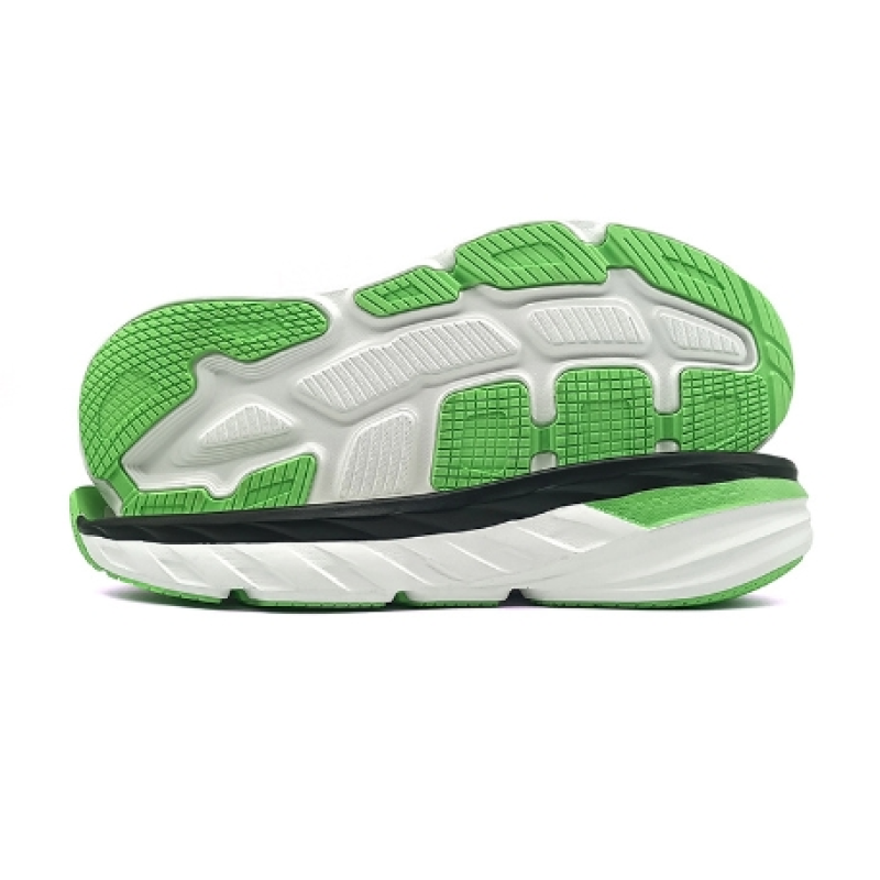 Eva foam odorless outsole sports outdoor running sole wear-resistant non-slip rubber negative 