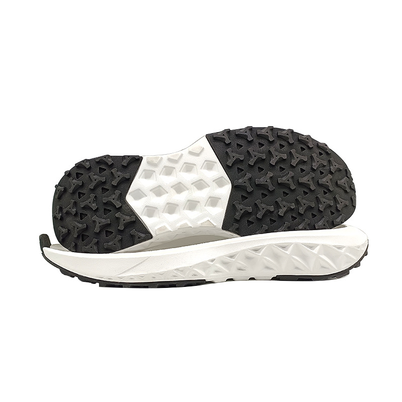 Eva odorless rubber outsole outdoor mountaineering running plus size non-slip sole 