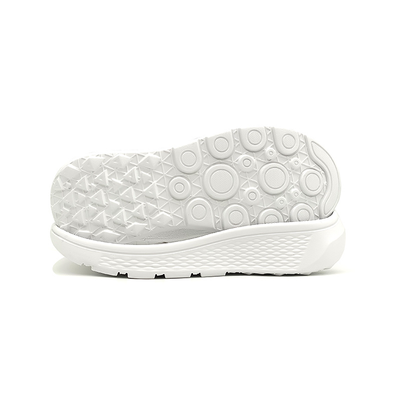 EVA one-time foam outsole running sole female sole is highly elastic and non-slip. 